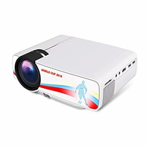 【中古】 Beamerking LED プロジェクター 小型 ホームシアター モバイル ホームプロジェクター 1080P DVD ムービープレーヤー プロジェク