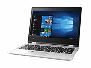 【中古】【輸入･日本仕様】東芝 12.5型 2-in-1 パソコン dynabook V62　プレシャスシルバーdynabook 2018年 春モデル（Core i3/メモリ4G