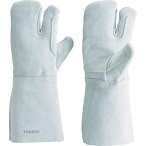 【中古】TRUSCO(トラスコ) ケブラー糸使用溶接手袋 3本指 裏綿付 KEVY-T3
