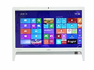 【中古】 液晶一体型 Windows8 デスクトップパソコン 富士通 Athlon DVD 地デジ 4GB/500GB