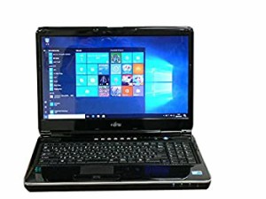 【中古】 ノートパソコン 中古パソコン NF D70 ブラック テンキー ノート 本体 Windows10 富士通 Core 2 Duo DVD 4GB 500GB