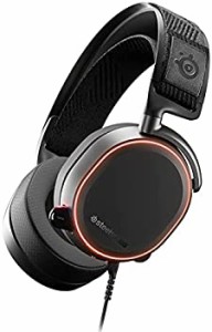 【中古】 SteelSeries ゲーミングヘッドセット ハイレゾ対応 ノイズキャンセリングマイク 有線 密閉型 Arctis Pro 61486