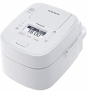 パナソニック 炊飯器 5.5合  圧力IH式 Wおどり炊き ホワイト SR-VSX108-W(中古品)