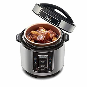 ショップジャパン 【公式】プレッシャーキングプロ 電気圧力鍋 炊飯器 無水調理 蒸し料理 PKP-NXAM(中古品)