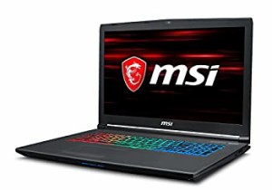 【中古】 MSI ゲーミングノート GF72 8RE-099JP/Windows10/第8世代 Corei7/17.3FHD 120Hz/16GB/128GBSSD+1TBHDD/GTX 1060 6GB