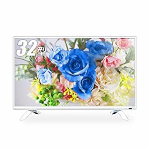 【中古】 IRIE 32 型 テレビ 白 - HDD録画対応 留守録機能 大手メーカー基盤エンジン採用 ホワイト (MAL-FWTV32WH)