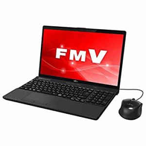 【中古】 富士通 15.6型ノートパソコン FMV LIFEBOOK AH45 C2 ブライトブラック Core i3 メモリ 4GB HDD 1TB 2018年夏モデル FMVA