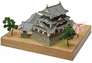 【中古】ウッディジョー 1/150 彦根城 木製模型 組み立てキット