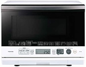 東芝 (TOSHIBA) 過熱水蒸気オーブンレンジ 「石窯ドーム」 (26L) ER-SD80-W(中古品)