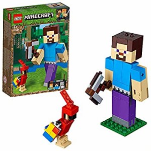 【中古】レゴ(LEGO) マインクラフト マインクラフト ビッグフィグ スティーブとオウム 21148 ブロック おもちゃ 男の子