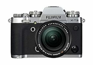 【中古】 FUJIFILM 富士フイルム ミラーレス一眼カメラ X-T3レンズキット シルバー X-T3LK-S