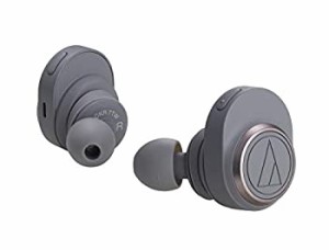 オーディオテクニカ audio-technica 完全ワイヤレスイヤホン ATH-CKR7TW GY(中古品)