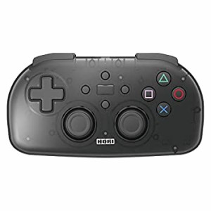 【中古】 【SONYライセンス商品】ワイヤレスコントローラーライト for PlayStation R 4 クリアブラック【PS4対応】