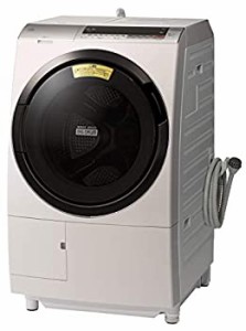 【中古】日立 ドラム式洗濯乾燥機 ビッグドラム 洗濯11kg 左開き 本体日本製 液体洗剤・柔軟剤自動投入 BD-SX110CL N ロゼシャンパン