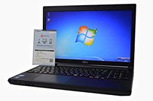 【中古】 ノートパソコン 富士通 FMV LIFEBOOK A573 第3世代 Core i5 3340M HD 15.6インチ 4GB/320GB/DVDROM/テンキー付フルキーボード/W