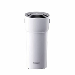 ツインバード HEPAフィルター付 イオン発生器 AIR BOTTLE ホワイト AC-5941(中古品)