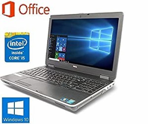 【中古】 【SSD 240GB】 【Win 10】Dell LATITUDE E6540第四世代Core i5-4310U 2.7GHz 8GBメモリ 大容量SSD