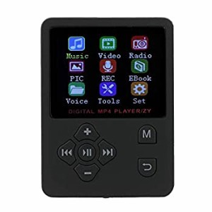 【中古】 YOUTHINK mp3プレーヤー 音楽プレーヤー sdカード対応 小型 最大6時間連続再生 FMラジオ機能 最大32GBまで拡張可能 ブラック