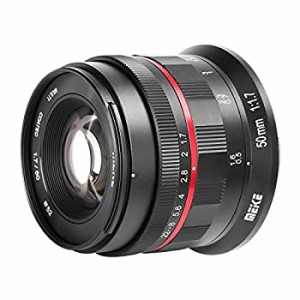 【中古】 Meike 50mm F1.7 フルフレーム マニュアルフォーカス プライムレンズ Canon RFマウントカメラ用 EOS-R EOS-RP R5 R6