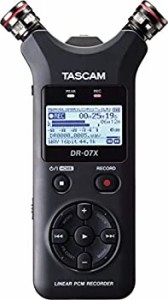 TASCAM タスカム - USB オーディオインターフェース搭載 ステレオ リニアPCMレコーダー DR-07X(中古品)