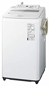 【中古】パナソニック 7kg 全自動洗濯機 泡洗浄 ホワイト NA-FA70H7-W