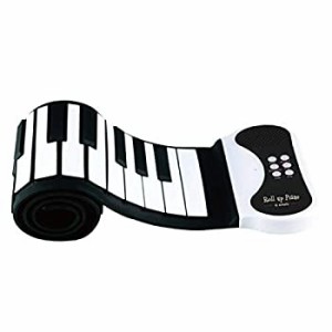 【中古】 スマリー(SMALY) 電子ピアノ ロールアップピアノ 49鍵盤 持ち運び (スピーカー内蔵) SMALY-PIANO-49