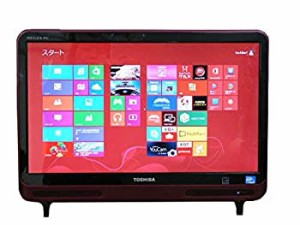 【中古】 液晶一体型 Windows8 デスクトップパソコン 東芝 Celeron DVD 地デジ 4GB/500GB