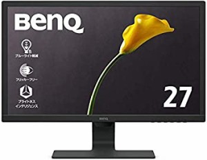 【中古】 BenQ ベンキュー モニター ディスプレイ GL2780 27インチ フルHD TN 1ms 75Hz 輝度自動調整 ブルーライト軽減 HDMI D-sub DVI D