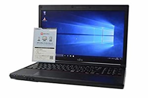 【中古】 ノートパソコン 富士通 FMV LIFEBOOK A574 第4世代 Core i3 4000M HD 15.6インチ 4GB 500GB DVDROM テンキー付フルキーボード