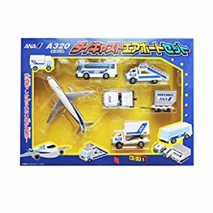 【中古】 ダイキャスト エアポートセット ANA エアバス A320