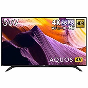 【中古】 シャープ 50V型 4K チューナー内蔵 液晶 テレビ AQUOS HDR対応 4T-C50BH1 2019年モデル