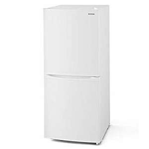【中古】アイリスオーヤマ 冷蔵庫 一人暮らし 142L 幅50cm 冷凍室3段 53L 最高水準の冷凍機能 2ドア 静音設計 右開き 単身 ホワイト IRSD