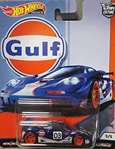 【中古】 Hot Wheels ホットウィール PREMIUM プレミアム CAR CULTURE Gulf ガルフ METAL McLAREN マクラーレン F1 GTR ミニカー