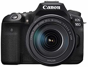 【中古】 Canon キャノン デジタル一眼レフカメラ EOS 90D EF-S18-135 IS USM レンズキット EOS90D18135ISUSMLK-A