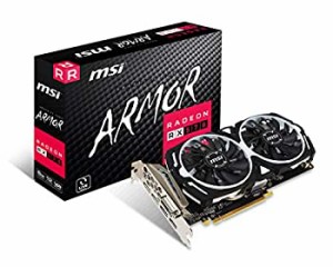 【中古】 MSI Radeon RX 570 ARMOR 8G J グラフィックスボード VD7195