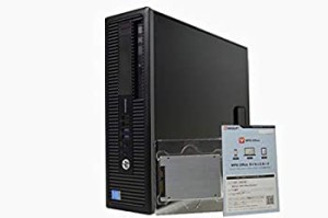 【中古】 デスクトップパソコン SSD 256GB (新 品 換 装) HP EliteDesk 800 G1 SFF 第4世代 Core i7 4770 /16GB/SSD 256GB + HDD 1TB/DVD