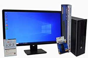 【中古】 デスクトップパソコン 【23インチ FullHD (1920×1080) 液晶モニターセット】 HP EliteDesk 800 G1 SFF 第4世代 Core i7 4770 /