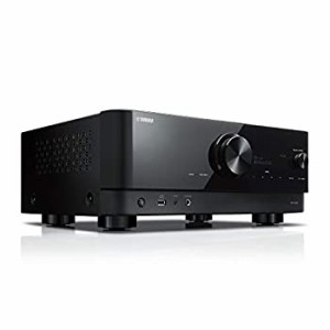 【中古】 ヤマハ AVレシーバー RX-V6A (B) 7.1ch Dolby Atmos DTS X 4K120Hz Amazon Music Amazon Alexa 黒鏡面仕上げのシンプルデザイン