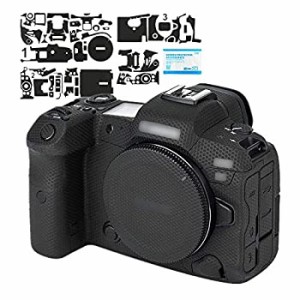 【中古】 カメラ 保護レザーフィルム ボディフィルム Canon EOS R5 EOSR5 カメラ に対応 3M材料 マトリックスブラック