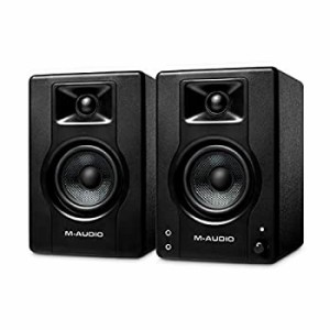 【中古】 M-Audioデスクトップ モニタリング パワード・スピーカーゲーミング 音楽制作 ライブ配信 Podcast配信 L Rペア BX3-120W 3.5イ