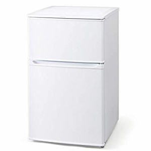 【中古】アイリスオーヤマ 冷蔵庫 90L 2ドア 1人暮らし 耐熱天板 幅47cm ホワイト IRSD-9B-W