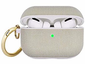 【中古】 V-MORO AirPods Pro ケース キャンバス 素材 エアーポッズプロ ケース に対応 Apple Airpods Pro 2019 前面LEDが見える 更新バ