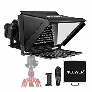 【中古】 Neewer X12 プロンプター アルミニウム合金 リモートアプリ制御 全金属製 (プラスチックなし) キャリーケース付き iPad iOS And