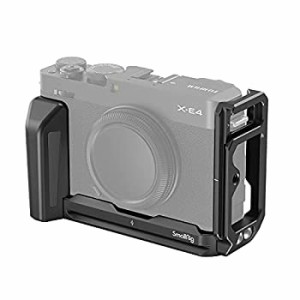 【中古】 SmallRig 富士フイルムX-E4用Lブラケット アルカスイス互換 シリコンゴム製ハンドル付き-3231