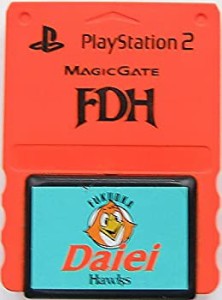 【未使用】【中古】 メモリーカード for PlayStation 2 福岡ダイエーホークスVer.