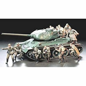 【未使用】【中古】 タミヤ 1/35 ミリタリーミニチュアシリーズ ソビエト歩兵進撃