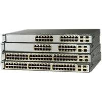 【未使用】【輸入・国内仕様】CISCO Catalyst 3750G-24PS-S スタッカブル マルチレイヤ ギガビット PoE対応 スイッチ WS-C3750G-24PS-S [