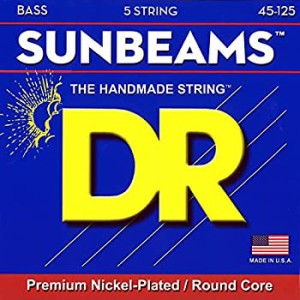 【未使用】【中古】DR ベース弦 5弦 SUNBEAM ニッケルメッキ .045-.125 NMR5-45