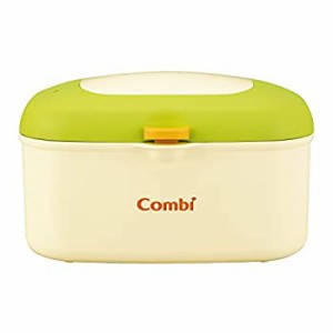 【未使用】【中古】コンビ Combi おしり拭きあたため器 クイックウォーマー フレッシュ グリーン 上から温めるトップウォーマーシステム