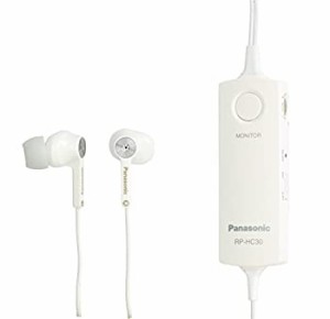 【未使用】【中古】 Panasonic パナソニック カナル型イヤホン ノイズキャンセリング ホワイト RP-HC30-W